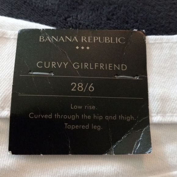 Banana Republic White Women's Jeans - Picture 10 of 14